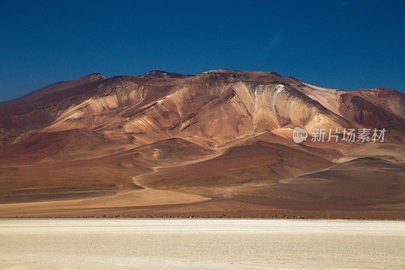 Desierto Salvador风景如画Dalí在Altiplano，玻利维亚